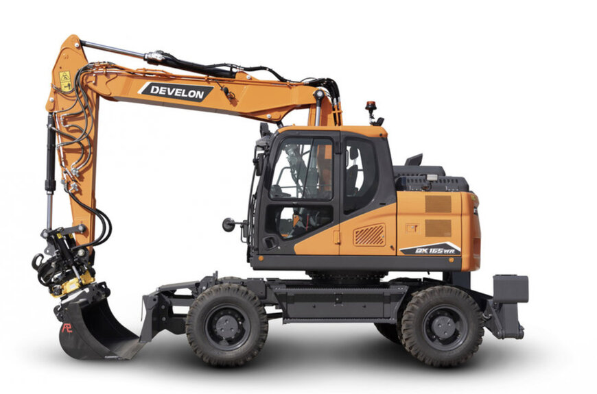 Develon präsentiert leistungsstarke Upgrades für Mobilbagger
