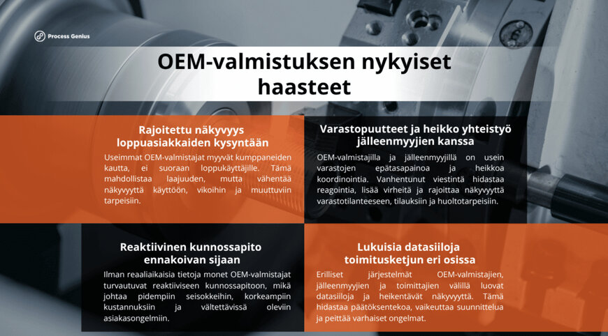 Process Genius: Miten digitaaliset kaksoset ratkaisevat suurimmat OEM-valmistuksen haasteet