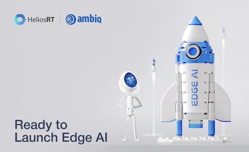 Ambiq、超低消費電力を実現するデュアルエッジAIランタイムソリューションを発表