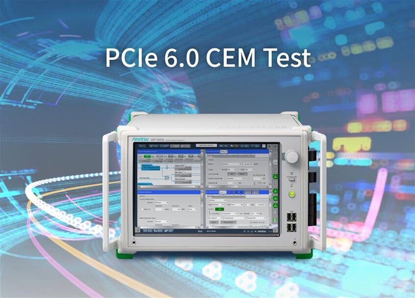 Anritsu and AMD Validate PCIe Compliance at 64 GT/s