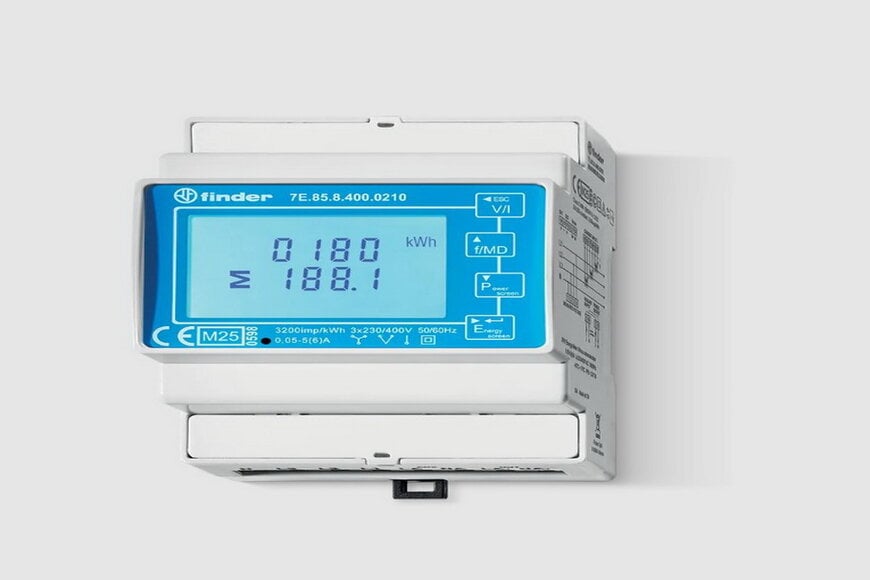Finder presents the Type 7E.85 energy meters