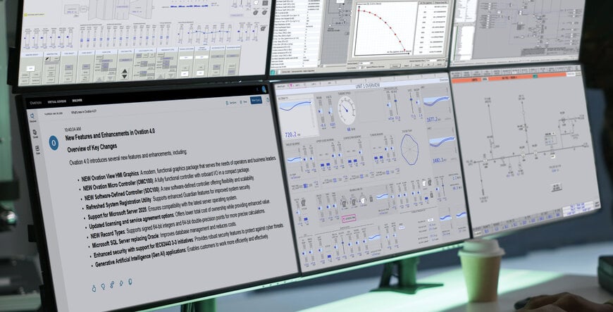 Emerson apresenta automação com IA generativa para energia e água