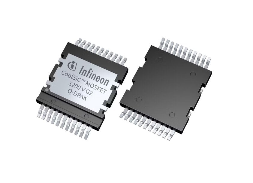 Infineon debuts CoolSiC 1200 V G2 MOSFETs in Q-DPAK
