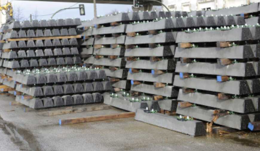 Adif moderniza sus l&iacute;neas ferroviarias con traviesas avanzadas