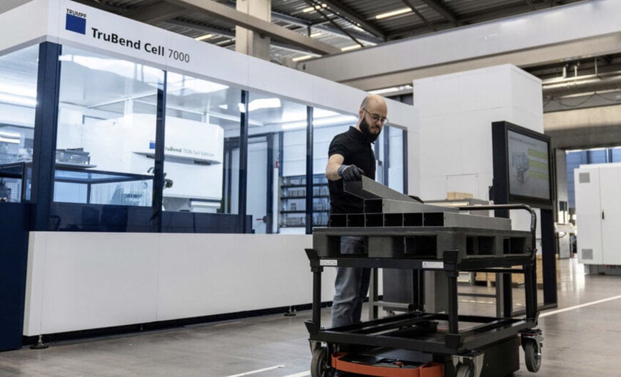 TRUMPF E SAFELOG LANÇAM SOLUÇÃO ACESSÍVEL PARA AUTOMATIZAR O TRANSPORTE DE MATERIAIS