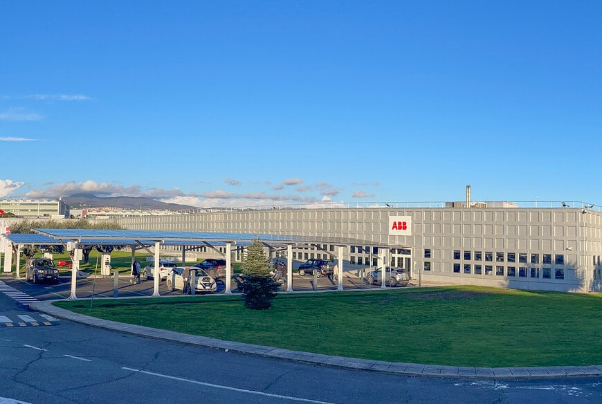 ABB réduit les émissions de CO₂ de 675 tonnes par an sur son site de Santa Palomba