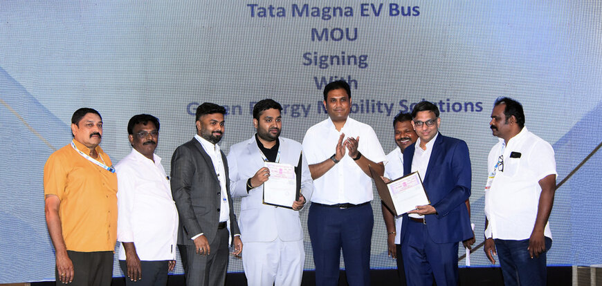 Tata Motors, GEMS sign MoU to supply 100 Magna EVs