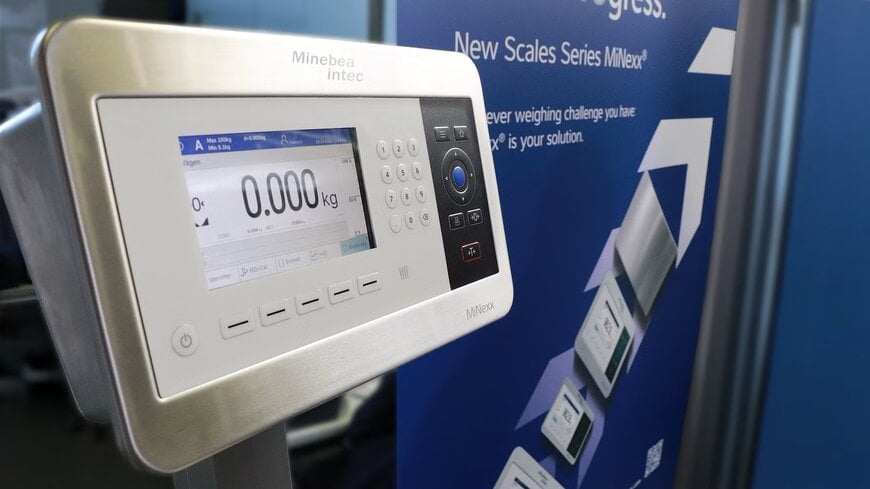 Minebea Intec Launches New MiNexx Weighing Indicators and Floor Scale