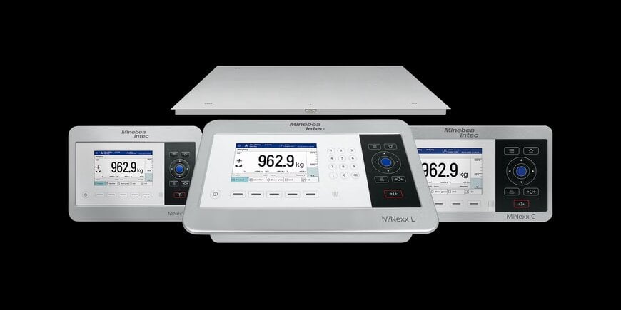 Minebea Intec Launches New MiNexx Weighing Indicators and Floor Scale