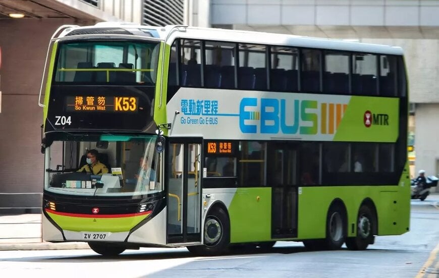 Voith Electrical Drive powers Hong Kong buses