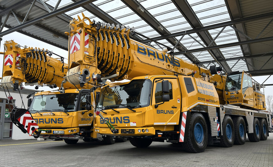 Wilhelm Bruns Kranvermietung Expands Fleet with Two New Grove All-Terrain Cranes