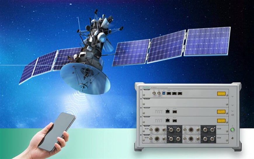 Anritsu Enhances 5G Testing with Satellite Network Support on MT8000A