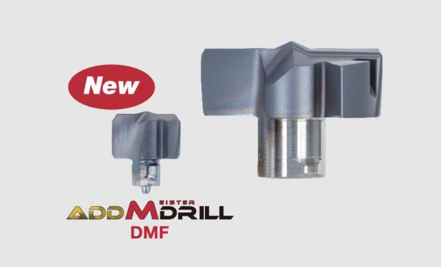 Tungaloy erweitert AddMeisterDrill mit flachem DMF-Bohrkopf bis zu einem Durchmesser von 4&nbsp;mm