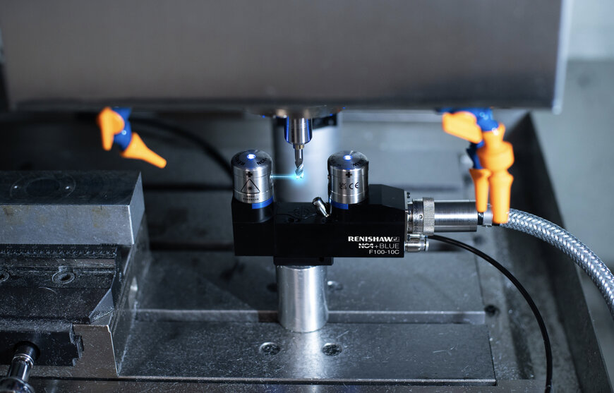 Renishaw to debut third-gen NC4+ Blue laser tool setters at EMO Hannover 2025