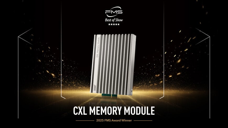 Innodisk Wins “Best of Show” at FMS 2025, Showcasing CXL Innovation, Gen5 SSDs, and Advanced Edge AI Solutions