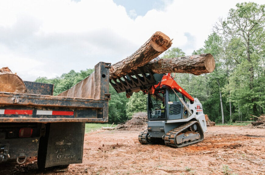 Takeuchi présente la nouvelle chargeuse compacte sur chenilles TL11R3