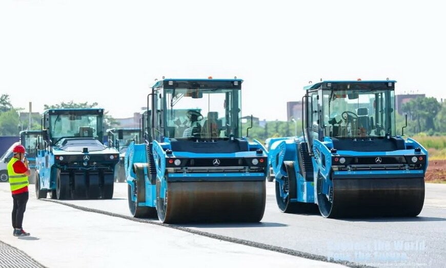 SANY pioneers intelligent paving solutions with autonomous road machinery