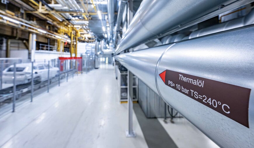 Stabilimento BMW Regensburg testa sistema a olio diatermico per generare calore nella verniciatura