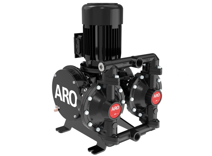 ARO® lance une pompe électrique à membranes pour plus d'efficacité et de fiabilité