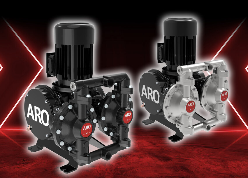 ARO® lance une pompe électrique à membranes pour plus d'efficacité et de fiabilité