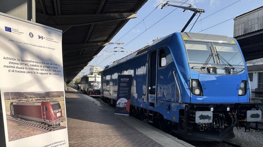 Alstom unveils the design of Traxx electric locomotive for Romania’s ARF