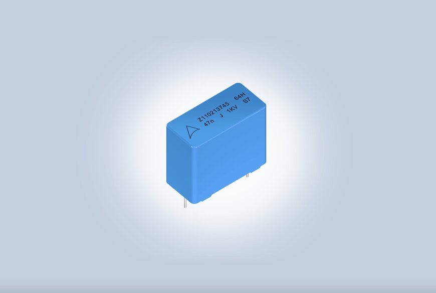 TDK面向谐振拓扑应用推出紧凑型双面蒸镀金属化聚丙烯薄膜电容器