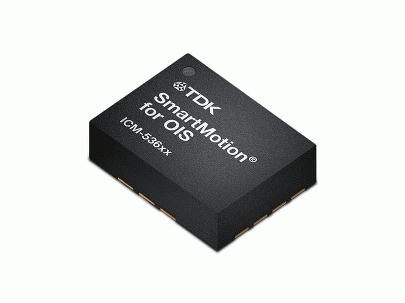 TDK announces new IMU for optical image stabilization