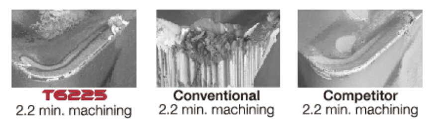 Tungaloy lancia la qualit&agrave; T6225&nbsp;per lavorazioni avanzate dell&rsquo;acciaio inossidabile