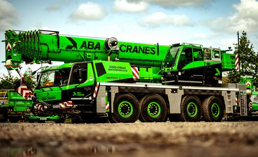 ABA Crane Hire Upgrades Fleet with Two New Grove GMK4100L-2 Cranes