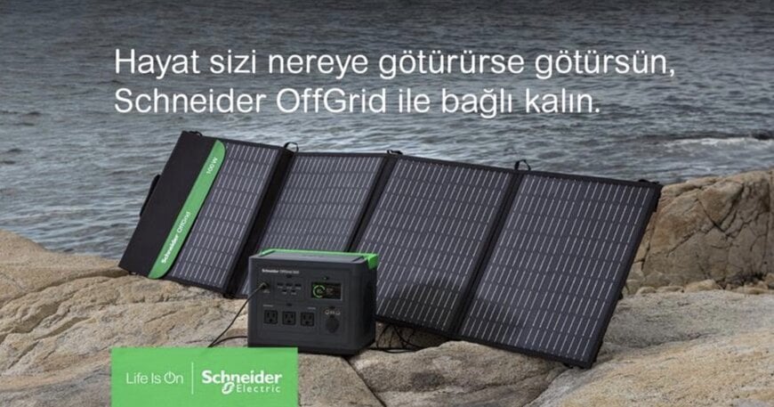 Schneider Electric, Sürdürülebilir Taşınabilir Güç İstasyonu Schneider OffGrid’i Tanıttı