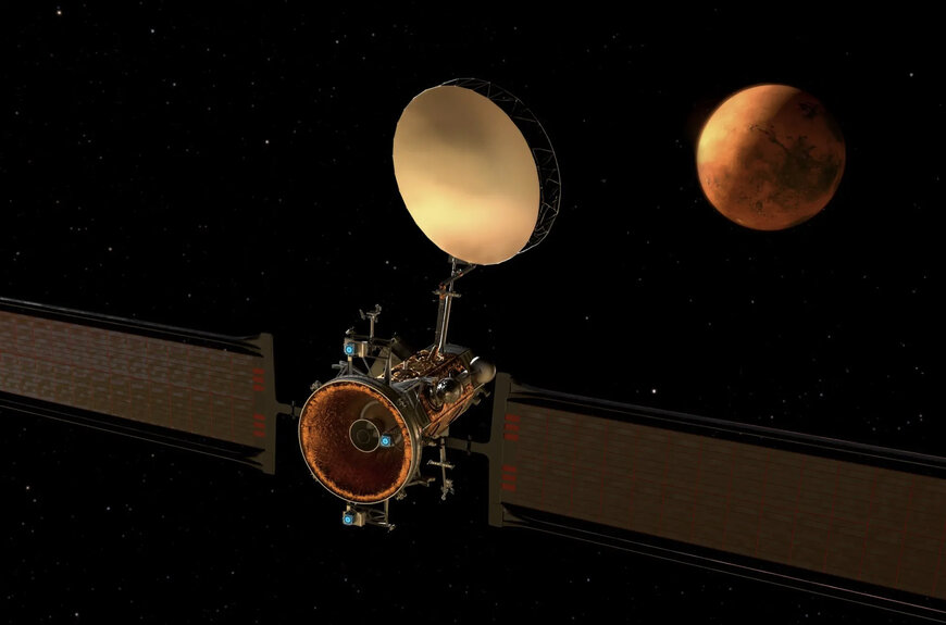 Blue Origin Unveils Mars Communications Orbiter for 2028 Mission