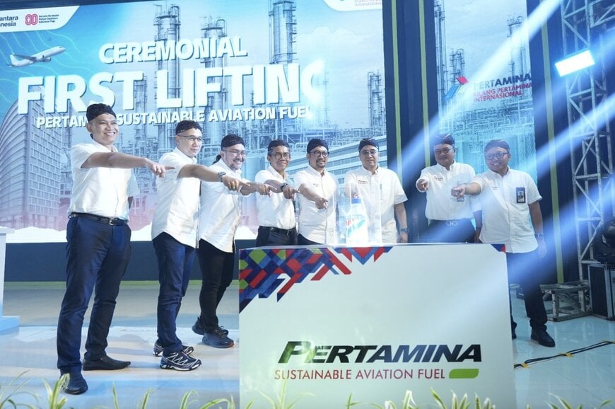 Pertamina Group Synergy Produces SAF from Used Cooking Oil