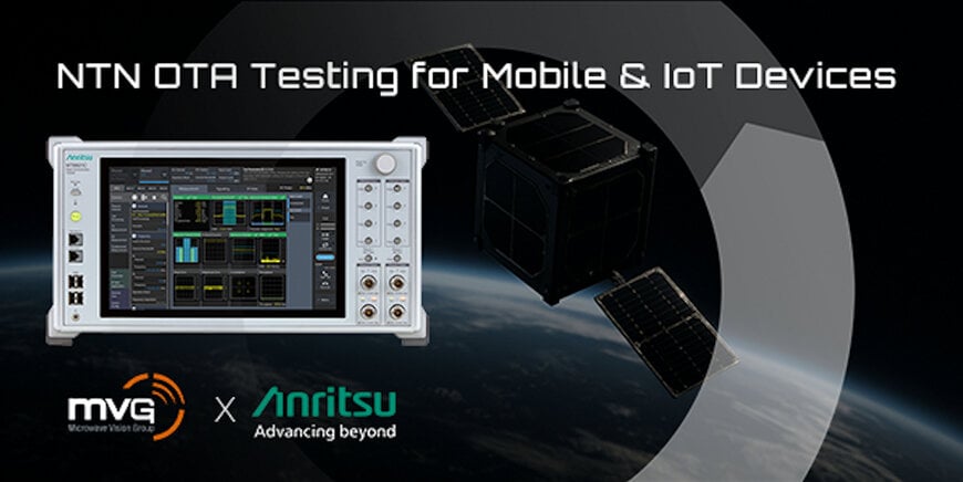 MVG and Anritsu Launch Lab Solution for NTN OTA Testing of Mobile and IoT Devices