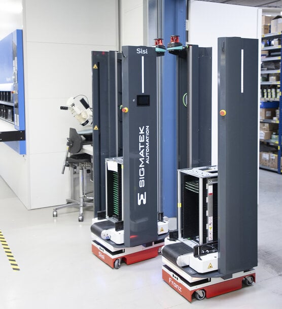 SIGMATEK Deploys Autonomous AGVs for Smart PCB Logistics