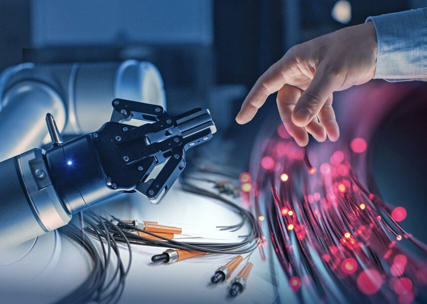 OMC Harnesses Cobots to Boost Fibre Optic Output