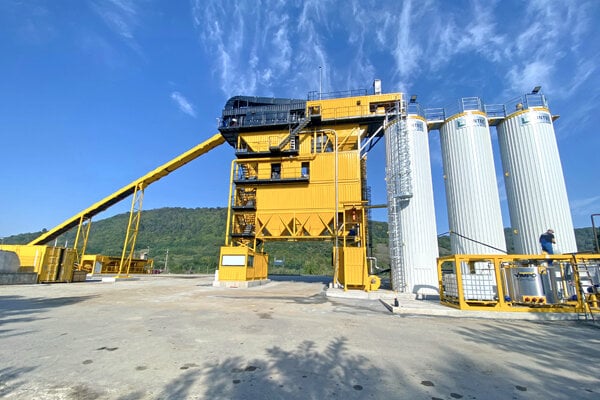 Lintec CSD1510 Asphalt Plant Boosts Sustainable Road Works in Romania