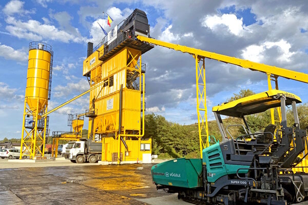 Lintec CSD1510 Asphalt Plant Boosts Sustainable Road Works in Romania