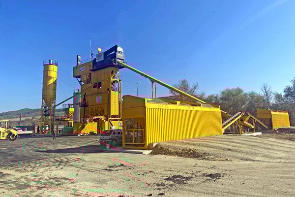 Lintec CSD1510 Asphalt Plant Boosts Sustainable Road Works in Romania