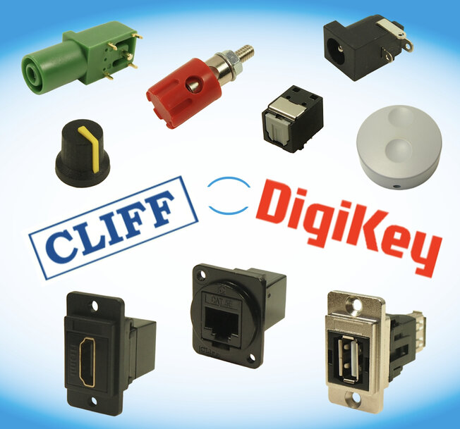 Cliff Electronics Expands Reach with DigiKey Distribution Deal