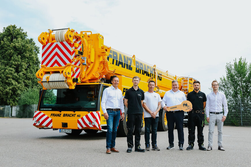 Bracht Adds Second Liebherr LTM 1750-9.1 to Heavy Crane Fleet