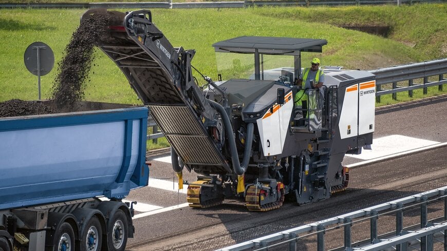 Wirtgen W 210 XF Delivers Maximum Milling Power and Efficiency