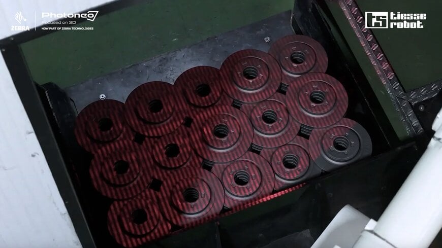 Photoneo 3D Vision Powers High-Speed Bin Picking of Heavy Brake Discs
