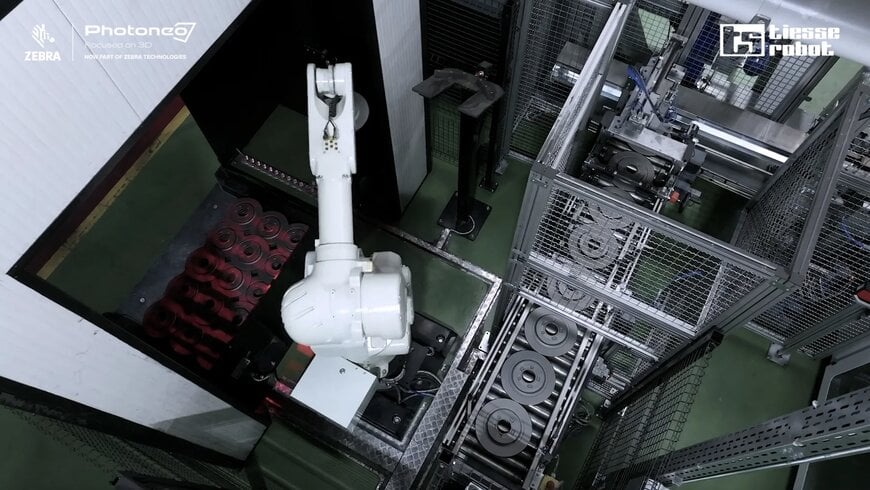 Photoneo 3D Vision Powers High-Speed Bin Picking of Heavy Brake Discs