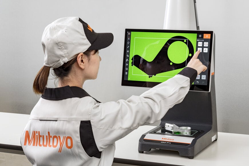 Mitutoyo presenta QM-Fit: un sistema de visión inteligente para mediciones rápidas e intuitivas