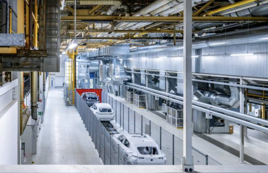 BMW pilots thermal oil system for heat generation in paint shop