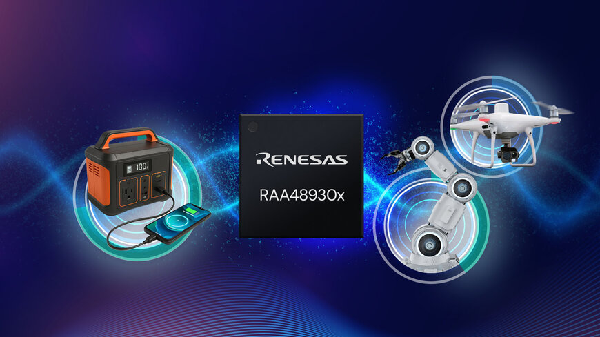 Renesas lancia controller buck USB-C a tre livelli per sistemi di ricarica compatti ed efficienti