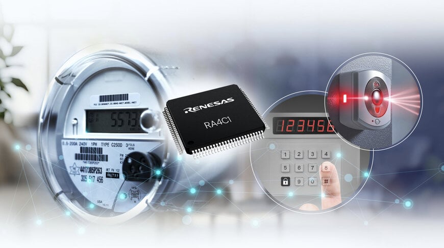 Renesas dévoile un microcontrôleur ultra-basse consommation pour les systèmes de comptage sécurisés