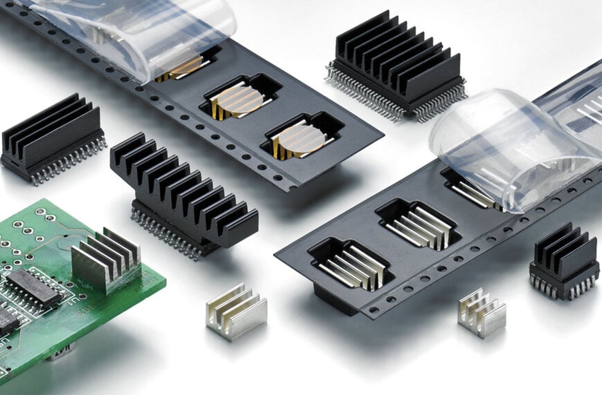 Fischer Elektronik offers the smallest ribbon heatsinks
