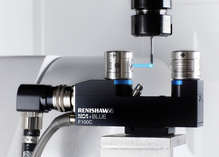 Renishaw presenta medidores de herramienta NC4+ Blue tercera generación
