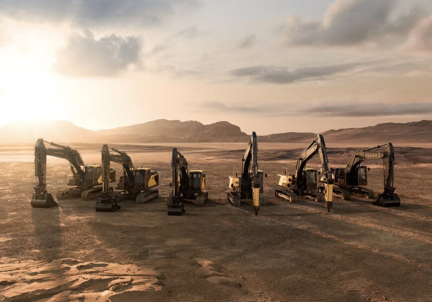 Volvo CE d&eacute;voile des pelles hydrauliques nouvelle g&eacute;n&eacute;ration aux performances am&eacute;lior&eacute;es